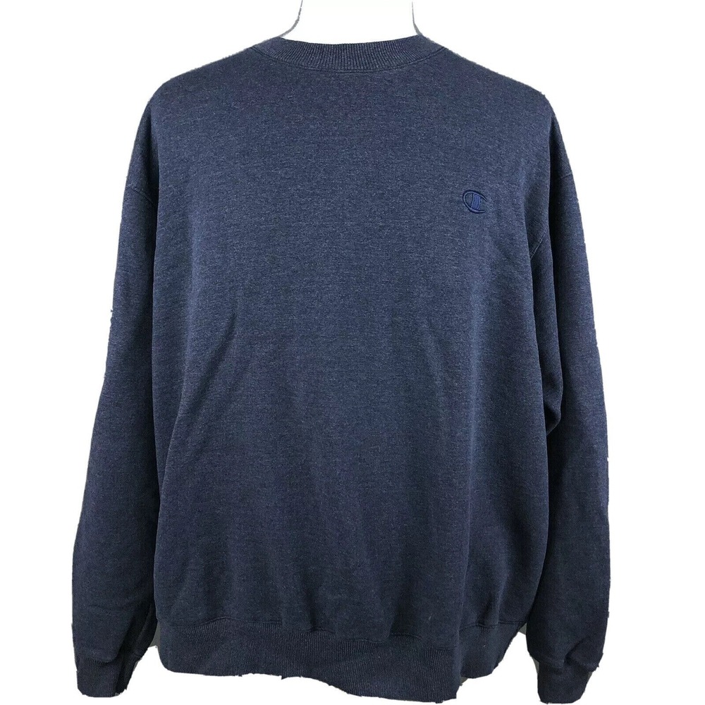 Champion ECO Heavyweight Sweatshirt Mens 2XL Embroidered Logo Athletic Gym Shirt